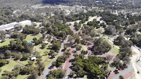 Aerial View of a Park in Australia