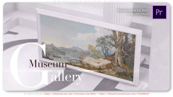Minimalistic Gallery Museum
