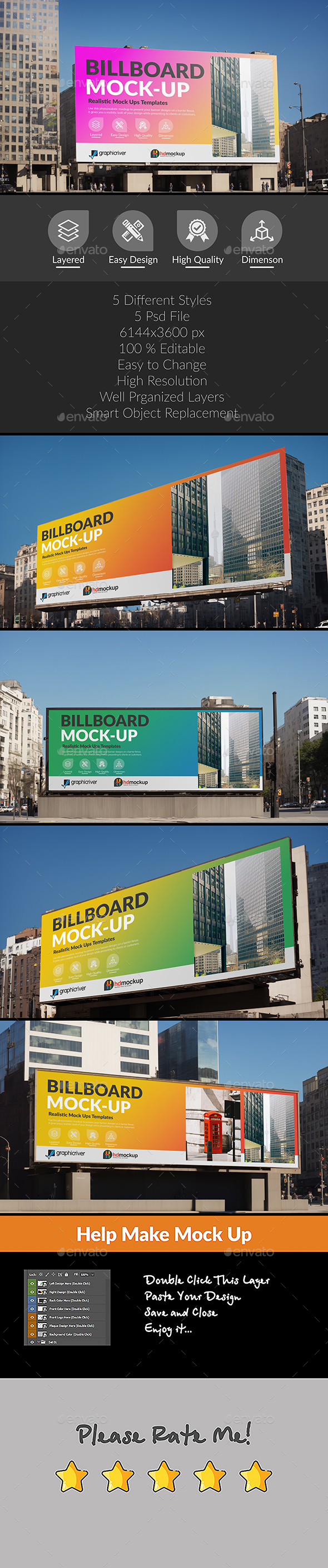 Billboard Mock-up Set 02