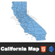 Interactive California Clickable MAP