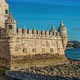 Belem Tower In Tagus River. - VideoHive Item for Sale