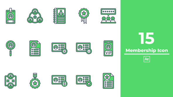 Membership Icon After Effects