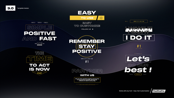 Stylish Titles Titles template preview