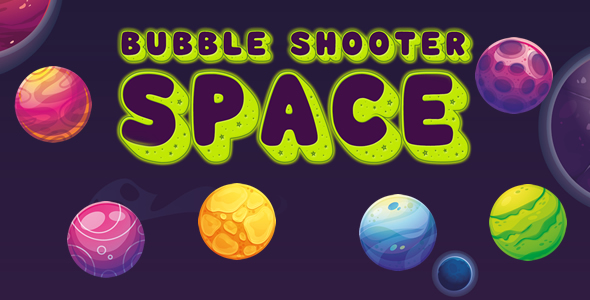 Bubble Shooter Space "construct 3"
