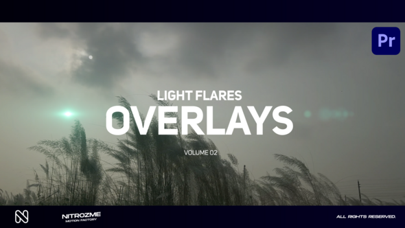 Optical Flare Overlays Vol. 02 for Premiere Pro