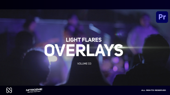 Optical Flare Overlays Vol. 03 for Premiere Pro