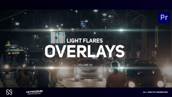 Optical Flare Overlays Vol. 04 for Premiere Pro
