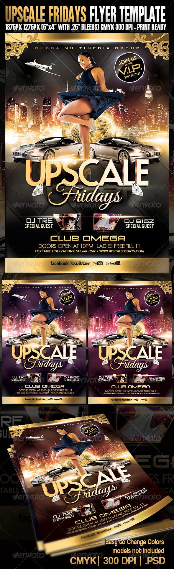Upscale Fridays - Clubs & Parties Events