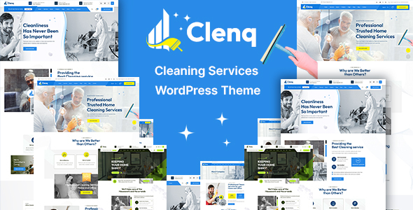 [DOWNLOAD]Clenq - Cleaning Services WordPress Theme