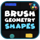 Brush Geomerty Shapes | DaVinci Resolve - VideoHive Item for Sale