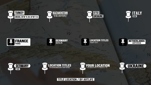 Location Titles 2.0 | FCPX & Apple Motion
