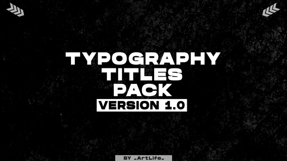 Typography Titles | FCPX & Apple Motion