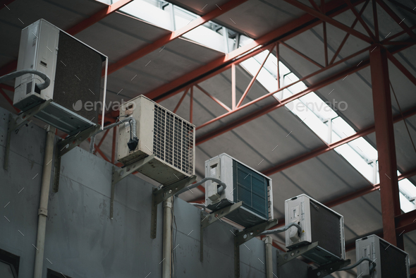Cooling systems of Industrial air conditioning and ventilation systems.