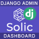 Solic - Django Framework Admin Dashboard Bootstrap Template