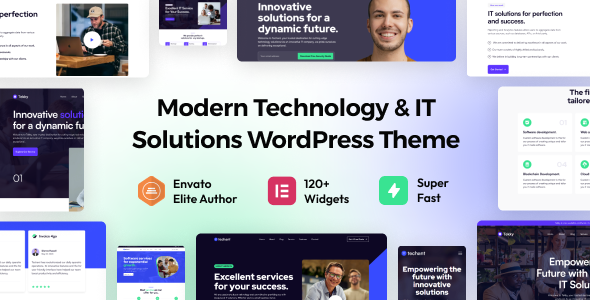Techant – Technology & IT Solutions WordPress Theme