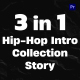 Hip-Hop Intro Collection Story &amp; Reels Premiere Pro - VideoHive Item for Sale