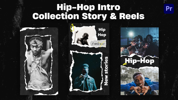 Hip-Hop Intro Collection Story & Reels Premiere Pro