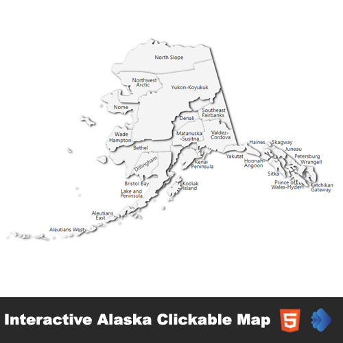 Interactive Alaska Clickable MAP by freelancertajulrasel | CodeCanyon