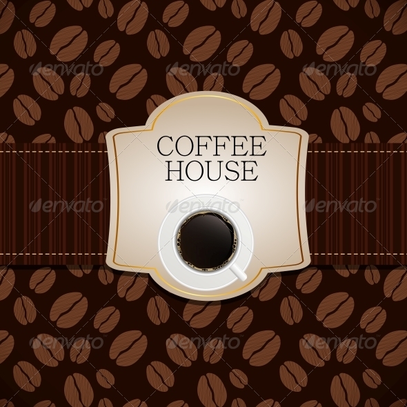 Coffee House Menu Template Vector Illustration - Miscellaneous Conceptual