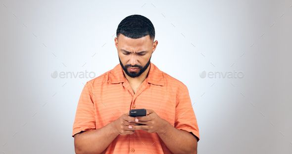 Phone, chat or hands of woman online for email communication, texting or  social media. Reading news Stock Photo by YuriArcursPeopleimages