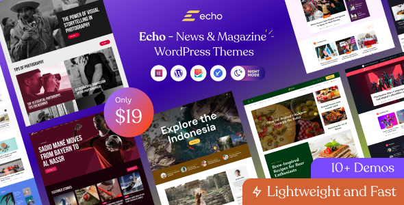 Echo – News Magazine WordPress Theme