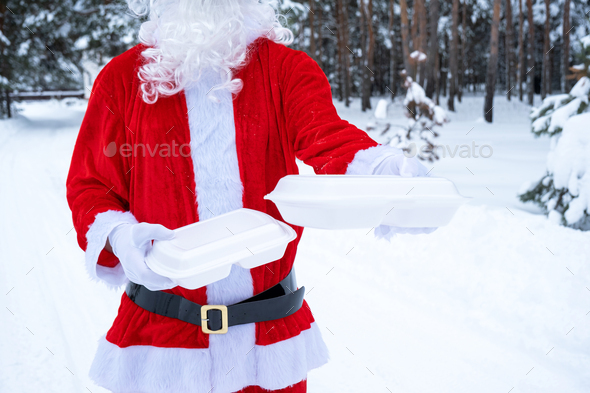 Mrs Claus Christmas Containers