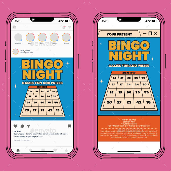 Bingo Nights Instagram