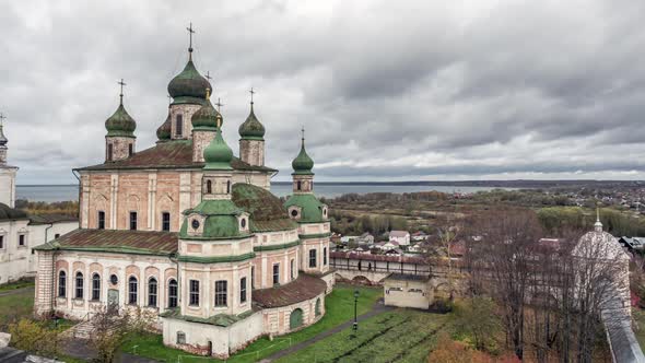The Cathedral of the Assumption of the Blessed Virgin Mary in Goritsky Monastery. Pereslavl-Zalessky