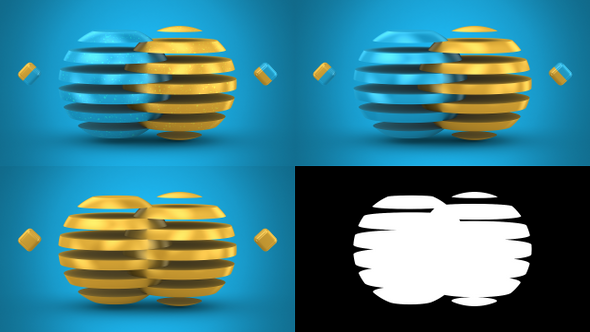 Sliced Sphere Rotates alt