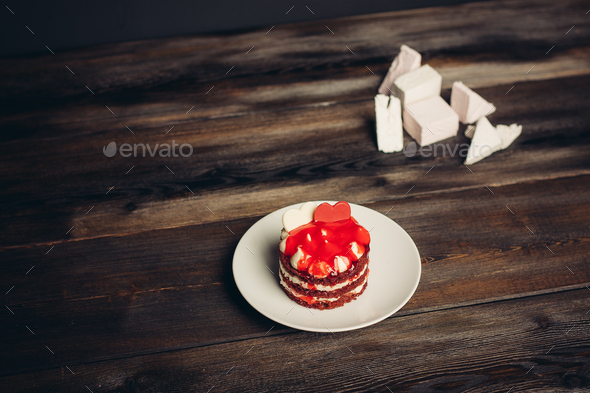 cake saucer sweets delicacy dessert enjoyment wooden background
