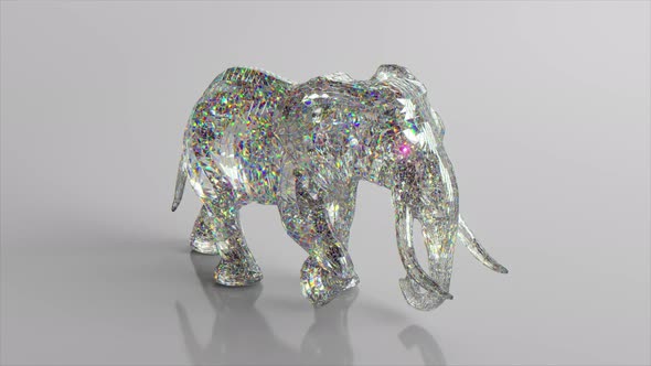 Walking Diamond Elephant alt