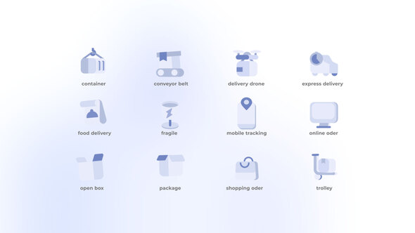 Delivery - Flat Icons