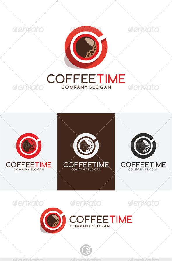 Coffee Time Logo - Food Logo Templates
