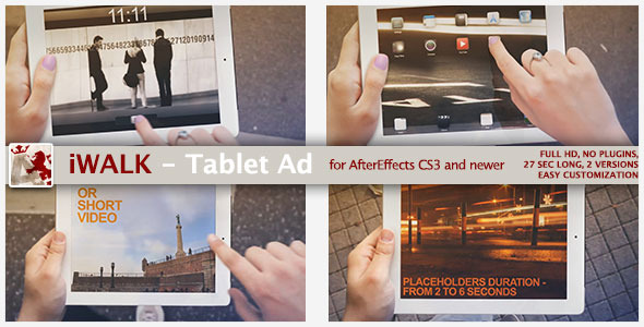 iWalk - Tablet Ad