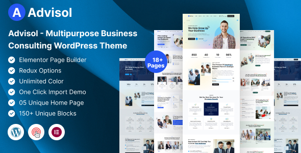 [DOWNLOAD]Advisol - Business Consulting WordPress Theme