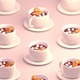 Gingerbread Man In Hot Chocolate Pattern - VideoHive Item for Sale