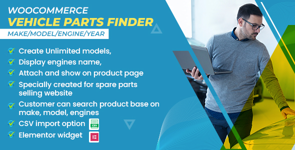 WooCommerce Vehicle Parts Finder  MakeModelEngineYear