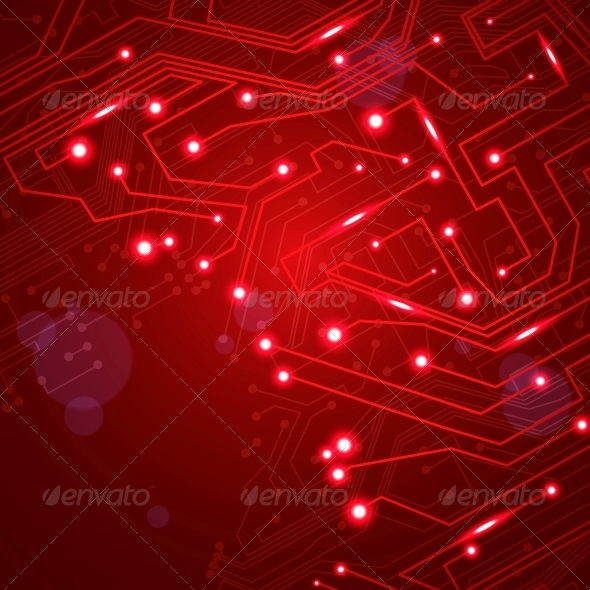 circuit board vector background - Communications Technology