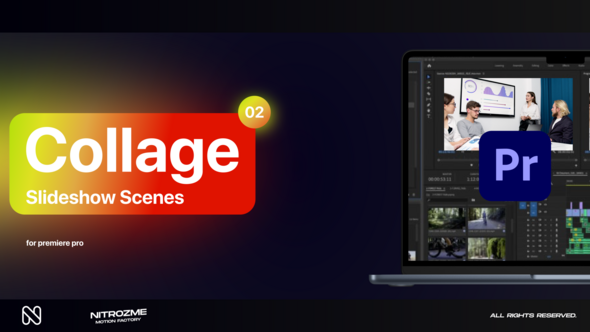 Collage Slideshow Scenes Vol. 02 for Premiere Pro