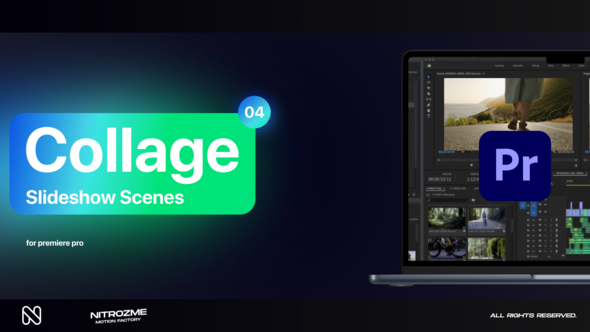 Collage Slideshow Scenes Vol. 04 for Premiere Pro