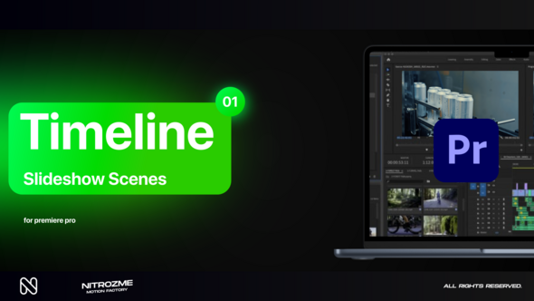 Timeline Slideshow Scenes Vol. 01 for Premiere Pro