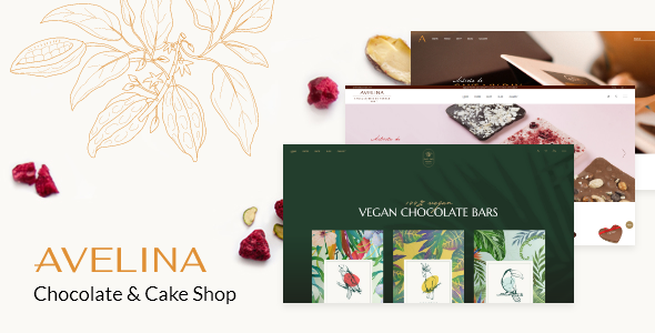Avelina – Chocolate and Cake Shop Theme