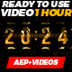 Countdown 2024 - Xmas Clock 1 Hour - VideoHive Item for Sale