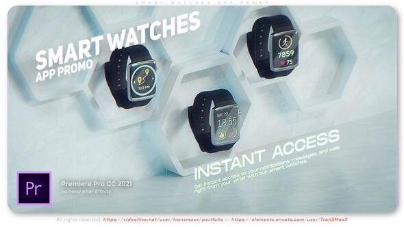 Smart Watches App Promo