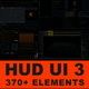 HUD UI Pack 3 4K (370+ elements) - VideoHive Item for Sale