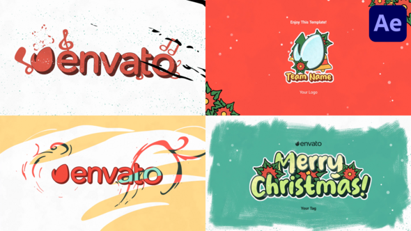 Christmas Logo | After Effects