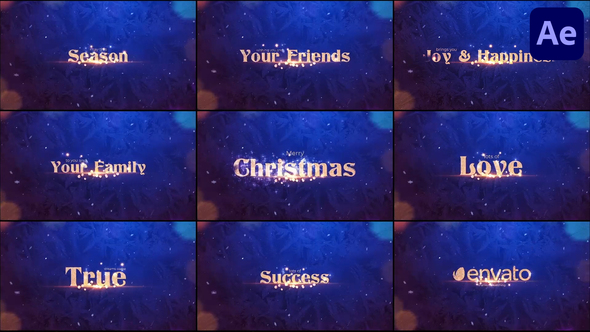Christmas Wishes for After Effects