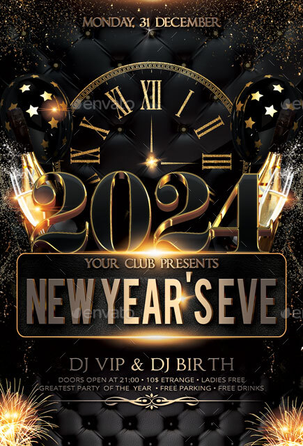 New Years Eve, Print Templates | GraphicRiver