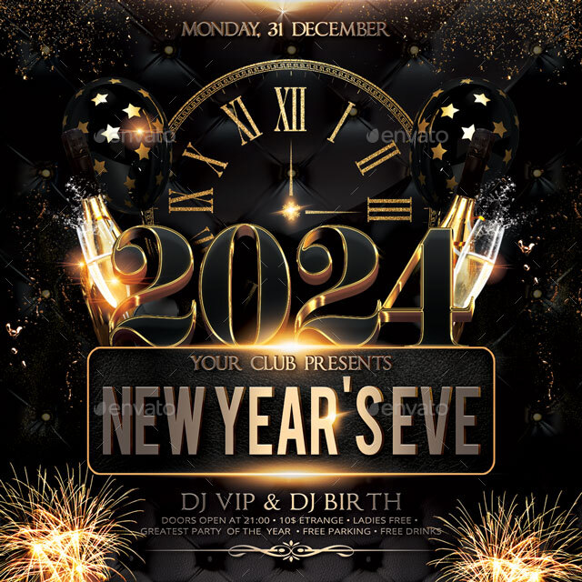 New Years Eve, Print Templates | GraphicRiver