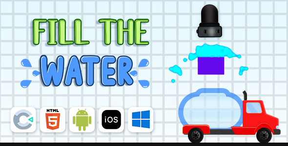 Fill The Water [ Construct 3 , HTML5]